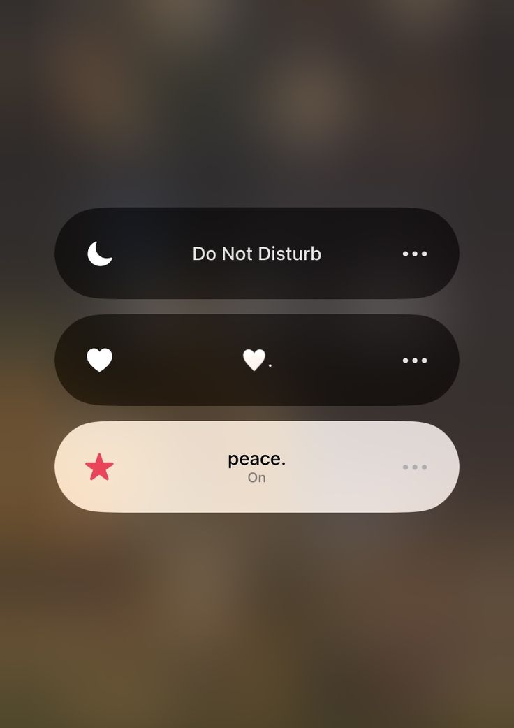 two buttons with the words do not disturb and peace