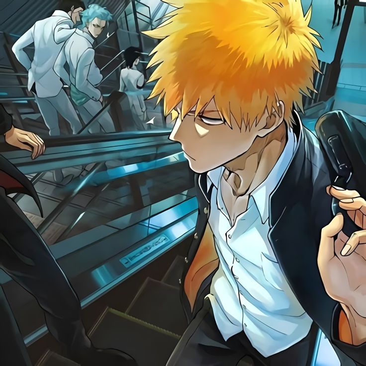 Манга Bleach Ichigo Kurosaki, Bleach Ichigo, Ichigo Kurosaki, An Anime, Anime Character, Bleach, Hair, Anime, White