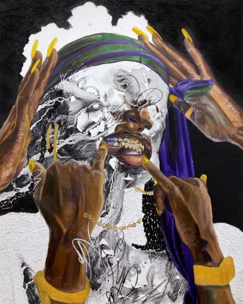 Afrofuturism Art, Art Noir, Juxtapoz Magazine, Black Art Painting, Afrocentric Art, Black Art Pictures, Dope Art, Afro Art, Ethereal Art