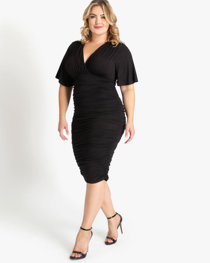 Black Dresses Wedding, Wedding Guest 2023, Plus Size Black Dresses, Midi Dress Plus Size, 60's Dress, Bodycon Style, Plus Size Cocktail Dresses, Plus Size Bodycon Dresses, Plus Size Bodycon