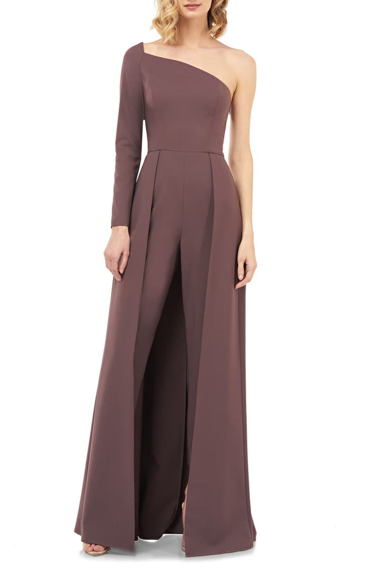 Sleek Jumpsuit, Blouse Back Neck Designs, Maxi Romper, Rompers Online, Kay Unger, Shoulder Stretch, Full Length Skirts, Fashion Classy, Fashion Women