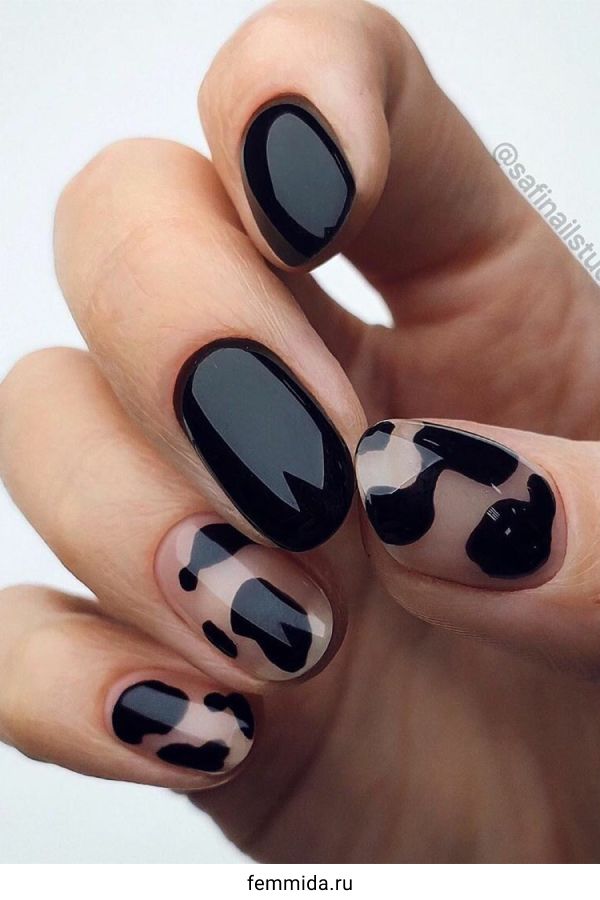 Animal Print Nails Art, Cute Short Nails, Drawing Hair, Minimal Nails, Makijaż Smokey Eye, Animal Print Nails, Short Nail Designs, Minimalist Nails, Dream Nails