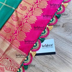 Saree Colors, Basic Blouse Designs, Saree Belt, Saree Kuchu New Designs, Tassels Designs, Designer Tassels, Kuchu Designs, Saree Tassels Designs, Saree With Belt