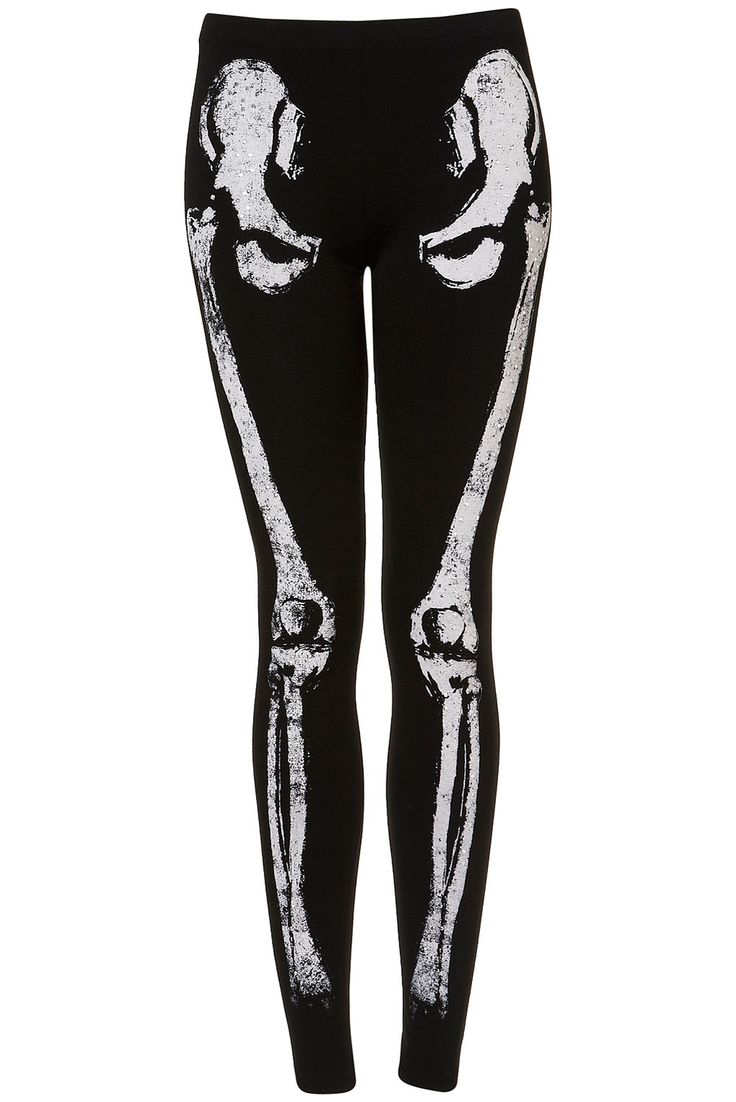 skeleton splashed with silver studs, Topshop Punk Leggings, Embellished Leggings, Skeleton Leggings, Studded Leggings, Stretch Tights, Gothic Leggings, Patterned Leggings, Stretch Leggings, Black Tights