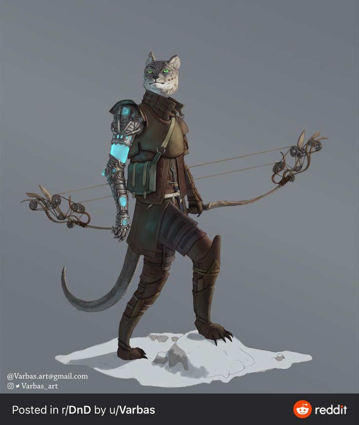 a cat is standing on top of a hill with a bow and arrow in its hand