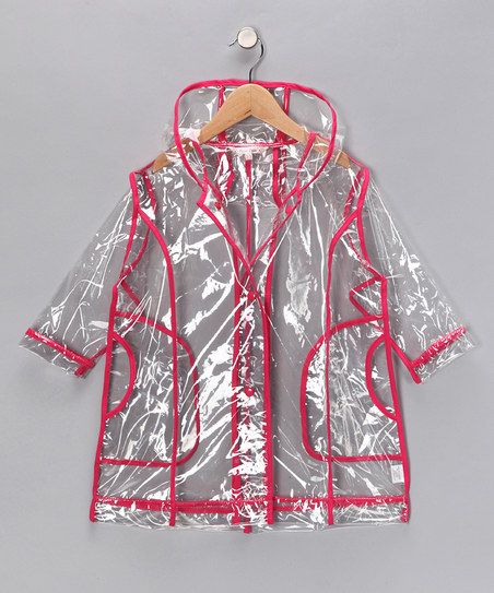 Fuchsia Transparent Raincoat - pluie pluie | Idea #90: Rainscreen - Not to say that a rainscreen is a raincoat, but a raincoat isn't the last line of defense that a person wears. The short sleeves, loosely buttonable breast panels and droopy collar allow heavier and nonvertical rain to breach the coat. Now, to really be a rainscreen, you'd have to be wearing a better (uglier? more utilitarian?) coat underneath this one. Rainscreen Cladding, Transparent Raincoat, Raincoat With Hood, Raincoat Outfit, Green Raincoat, Mens Raincoat, Long Rain Coat, Rain Coats, Coat Street Style