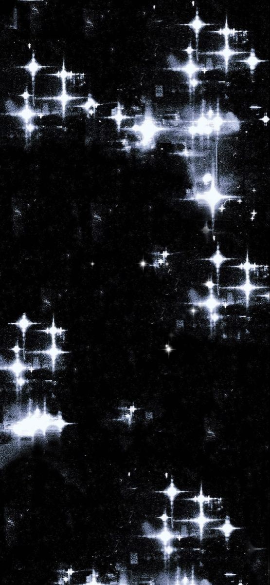 an abstract black and white background with stars