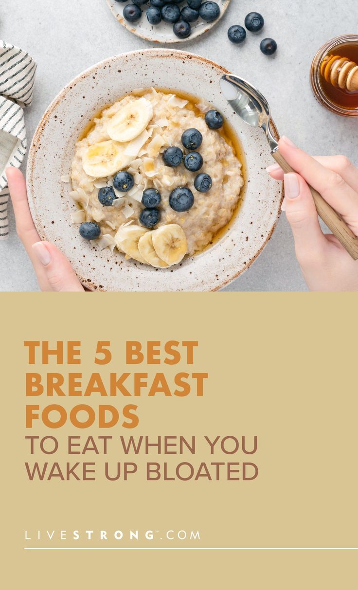 the 5 best breakfast foods to eat when you wake up bloated