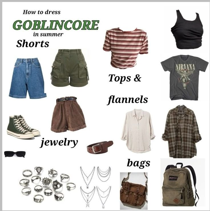 Crowcore Summer Outfits, Goblincore Men Outfits, Aesthetic Goblincore Outfits, Where To Buy Goblincore Clothes, Goblincore Lookbook, Masc Goblincore Outfits Summer, Goblincore Essentials, Masc Cottagecore Summer, Goblincore Aesthetic Outfits Male