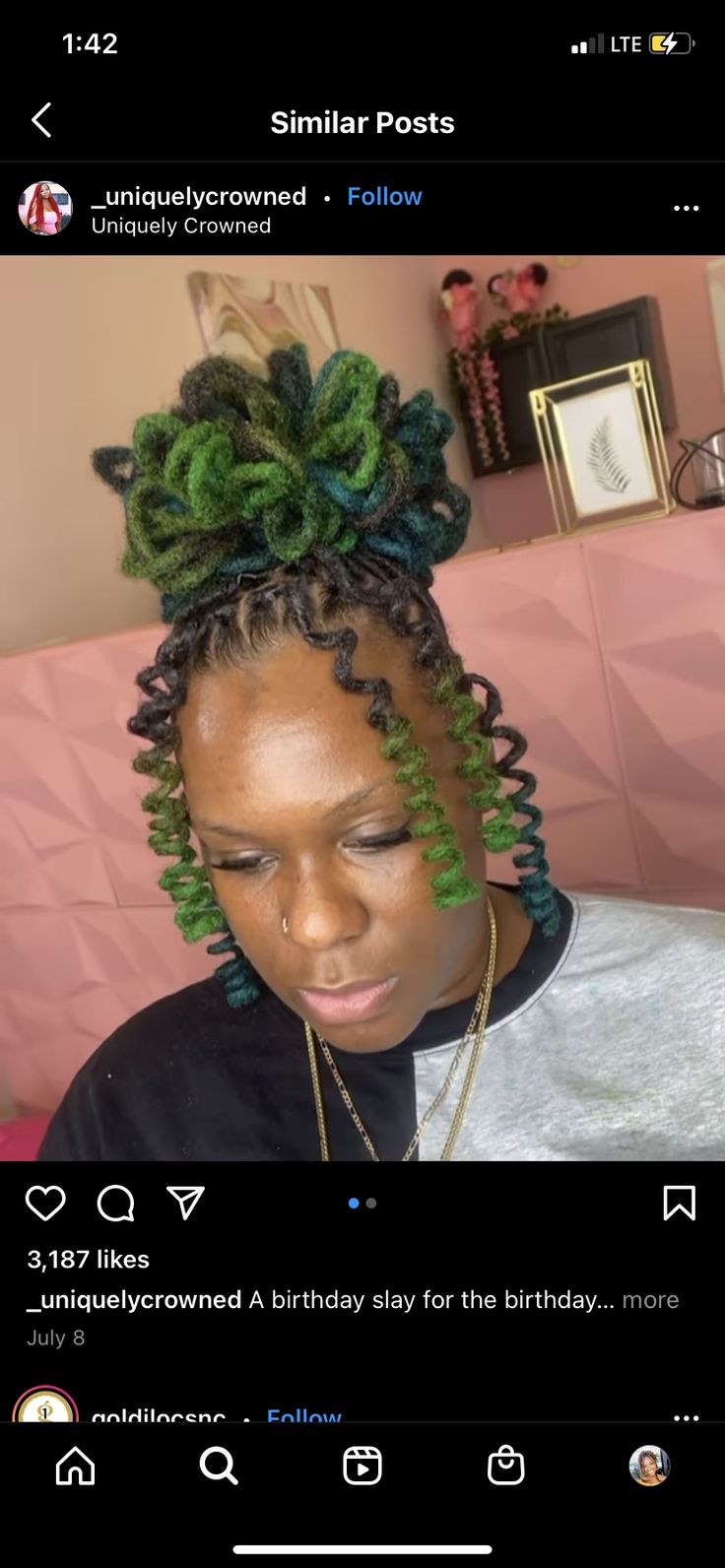 Loc Ponytail With Curls, Updo For Locs For Women, Half Up Half Down Dread Styles, Pineapple Dreads Hairstyle, Pineapple Hairstyle Locs, Long Loc Hairstyles For Women, Petal Bun Loc Styles, Updo Dread Styles For Women, Dreadlock Updo Hairstyles