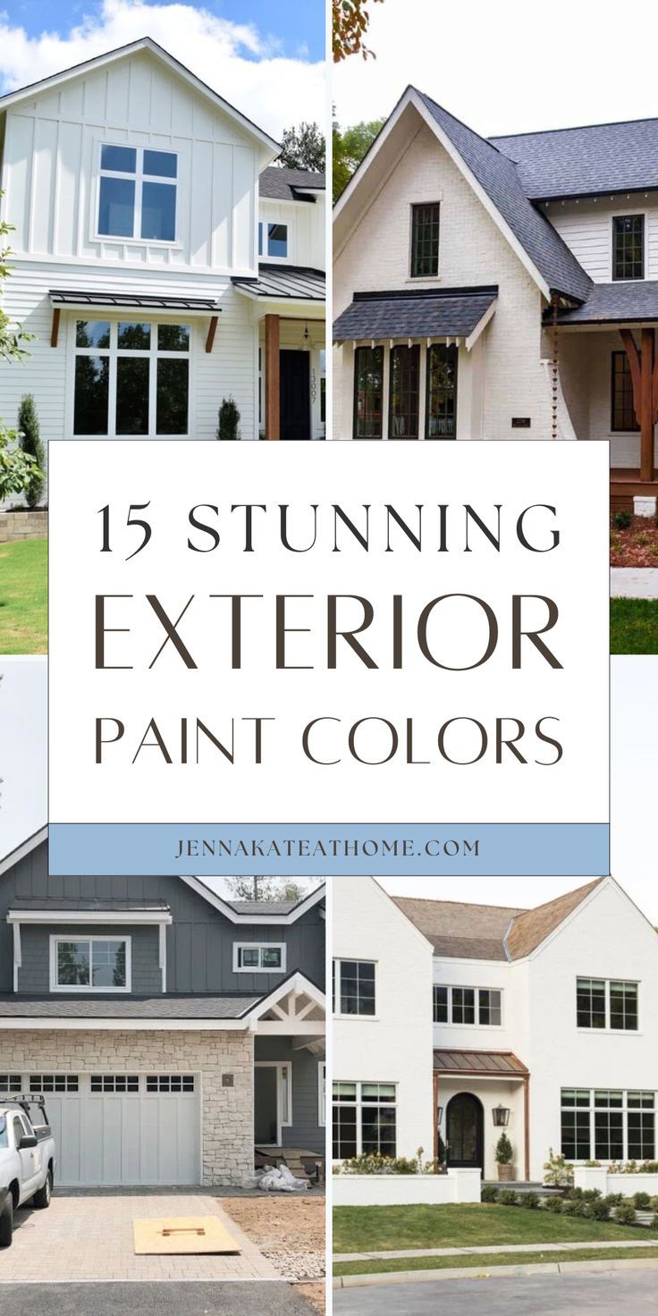 the exterior paint colors for this house