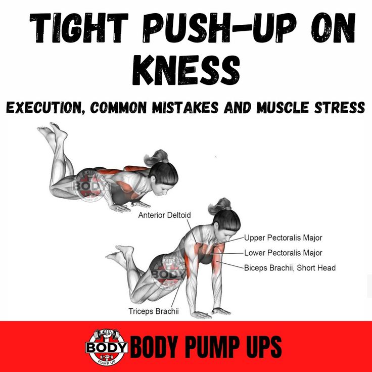 Tight Push-Up On kness

The Close Grip knee push-up, also known as a modified close push-up. It is a brilliant beginner exercise for the development of the triceps brachii.

Push-ups on the knee can be practiced by putting the knee on the floor and bringing your hands too close to your chest.

#push #pushup #pickpushup #elevatedpikepushups #elevatedpikepushup #elevatedpickguard #pushupchallenge #pushupworkout #workoutathome #workoutatgym #gympushup #arm #triceppushup #pushuptriceps #pickpushup Pike Pushup, Tricep Pushup, Beginner Exercise, Biceps Brachii, Push Up Workout, Body Pump, Push Up Challenge, Push Ups, Workout For Beginners