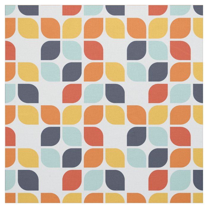 Vintage Geometric Pattern Fabric | Geometric pattern, Pattern, Fabric ...