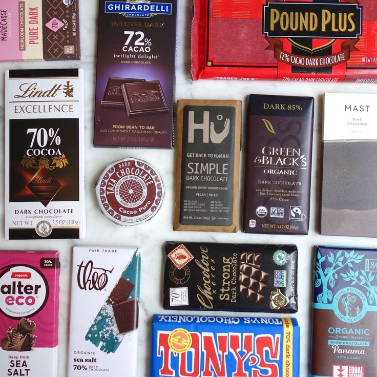 many different types of chocolates on a table