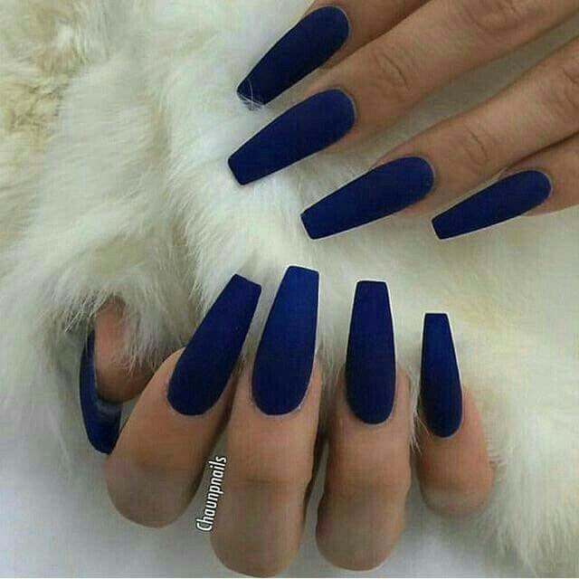 Acrylic Nail Ideas, Hashtag Instagram, Blue Coffin Nails, Blue Acrylic Nails, Acrylic Coffin, Super Nails, Acrylic Nails Coffin, Nails Coffin, Coffin Nails Designs