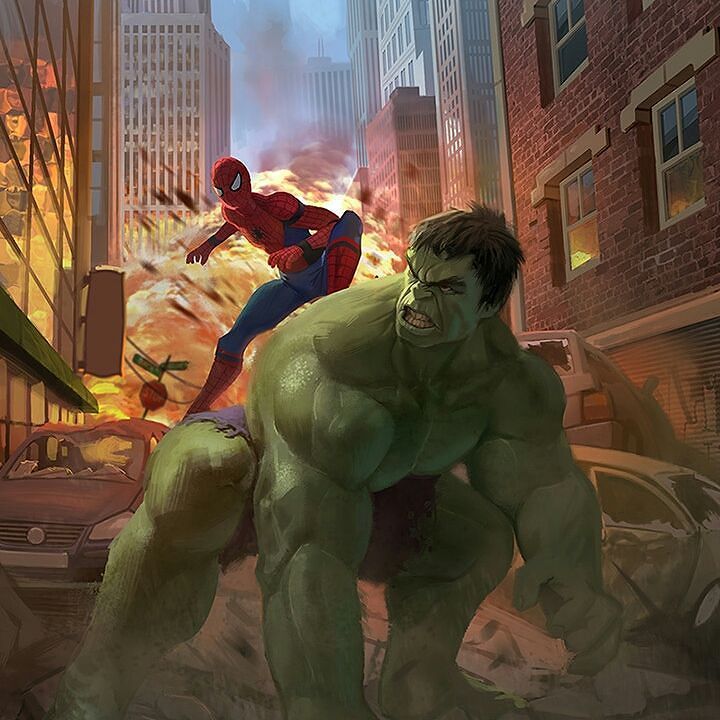 Looking forward to seeing Hulk and Spiderman together in Infinity War!  Hulk and Spidey By Jason Pastrana  #Spiderman #hulk #Marvel #Disney #Comic #Comic #ComicArt #Fantasy #Scifi #ConceptArt #Illustration #Drawing #Digital Marvel 2099, Drawing Marvel, Hulk Art, Marvel And Dc Characters, Marvel Superheroes Art, Fanart Illustration, Hulk Avengers, Marvel Drawings, The Incredible Hulk