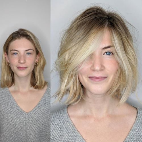 Dark Blonde Hair Color Ideas, Dark Blonde Bobs, Shag Layered Hairstyles, Shag Bob, Natural Dark Blonde, Layered Thick Hair, Long Shag Hairstyles, Hair Colors To Try, Bob Blonde