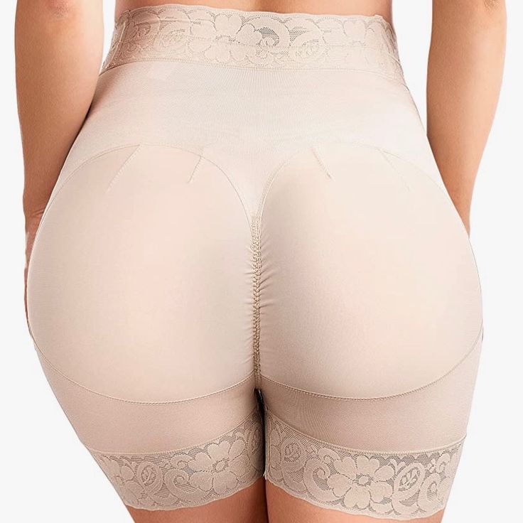 Beige With Silicone Lining Which Helps The Fabric Stay In Play And Lifts In The Right Area. Hand Wash And Hang To Dry. White Bustier, Fashion Corset, Workout Shorts Women, Compression Wear, Padded Shorts, Cami Romper, Waist Trainer Corset, Bra Dress, Slip Skirt