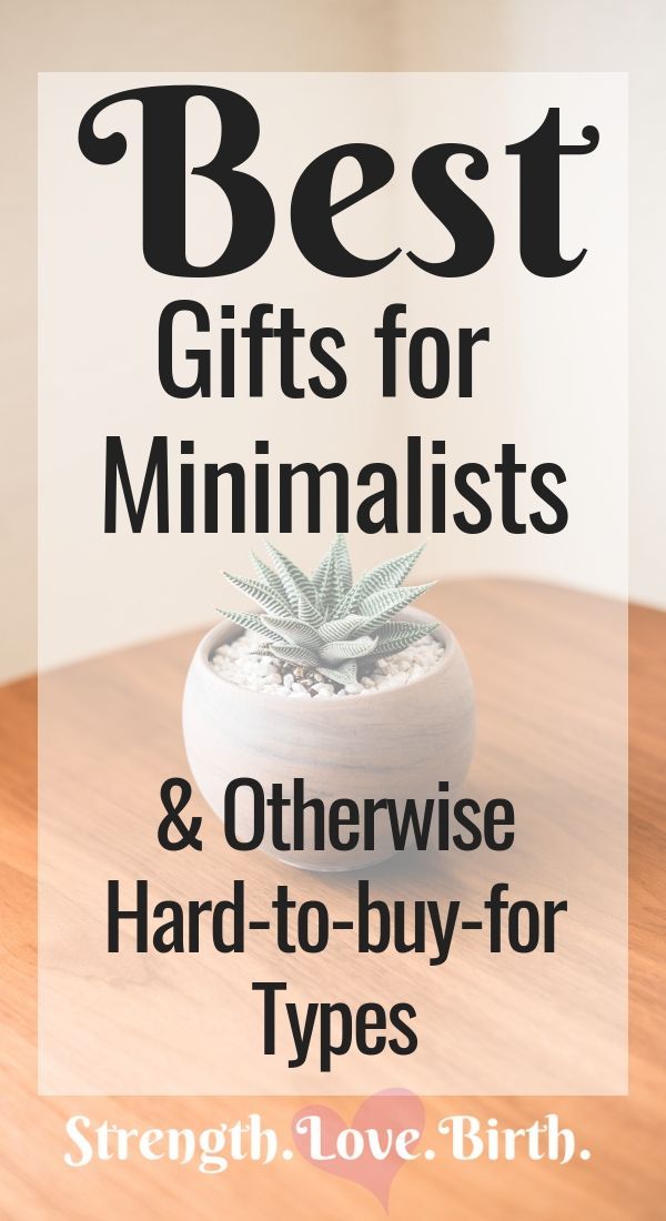 the best gifts for minimalists and otherwise hard - to - buy - for types