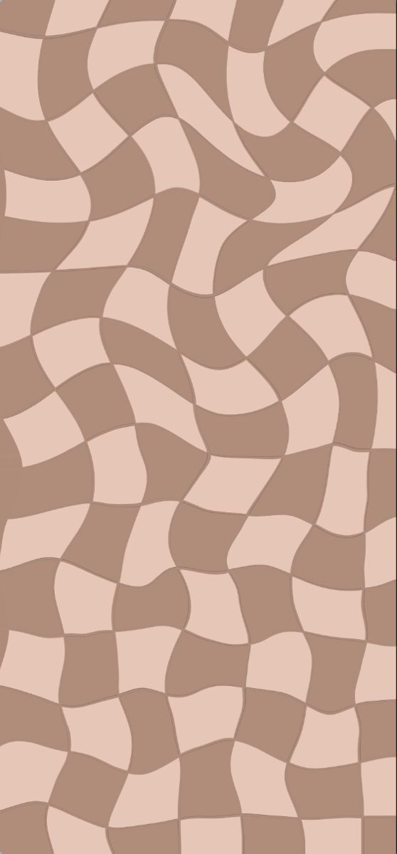 a brown and white pattern with wavy lines