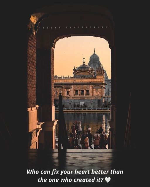 an archway leading to a building with a quote on it that reads, you can't fool a person who prays to god about everything tell them