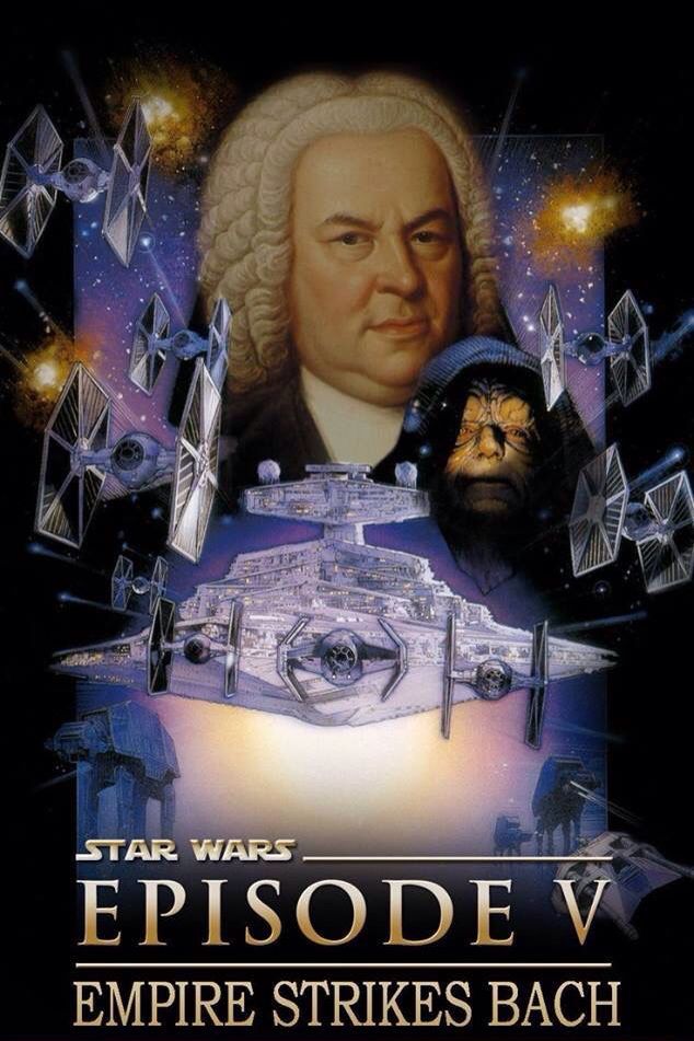 star wars episode iv empire strikes back poster with the image of george washington and chew - vader