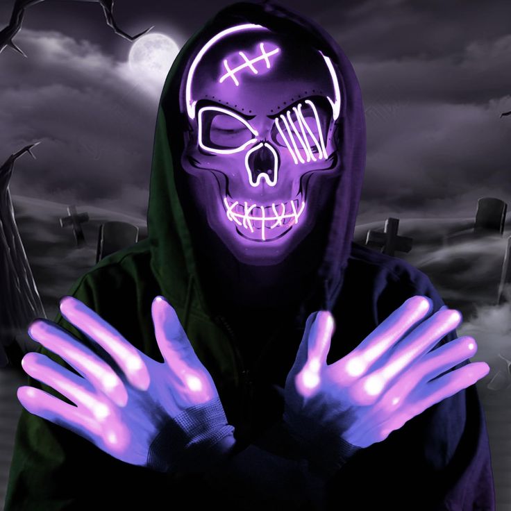 PRICES MAY VARY. 【Glow Scary Pirate Skull Mask with Glow Gloves】3 Light Modes to light up.The mask and the gloves is cool When it is light up, you wear Scary costumes, a Unique scary skull mask and glow hand to fit costumes and halloween atmosphere. 【Halloween Any Party Occasions】A scary face and pose will let you get more candy on halloween. The Mask Can be used on many occasions, such as Party, Rave Parties, Discos, Clubs, Halloween,Birthday, Festivals and other Events. I think you will feel c Light-up Costume Accessories For Halloween Cosplay, Halloween Light-up Costume Accessories For Cosplay, Scary Pirate, Mask For Party, Halloween Costumes For Boys, Costumes For Boys, Skeleton Gloves, Light Up Costumes, Purple Gloves