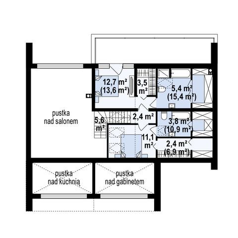 the floor plan for a two bedroom apartment with an attached kitchen and living room area