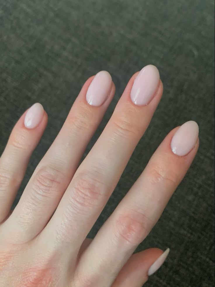 Nails Inspiration Pale Skin, Nail Plain Colors, Spring Nails Plain, Nails For Pale Hands, Pale Nail Colors, Pale Skin Nails, Bridesmaid Nails Acrylic, Plain Gel Nails, Plain Nails Colors