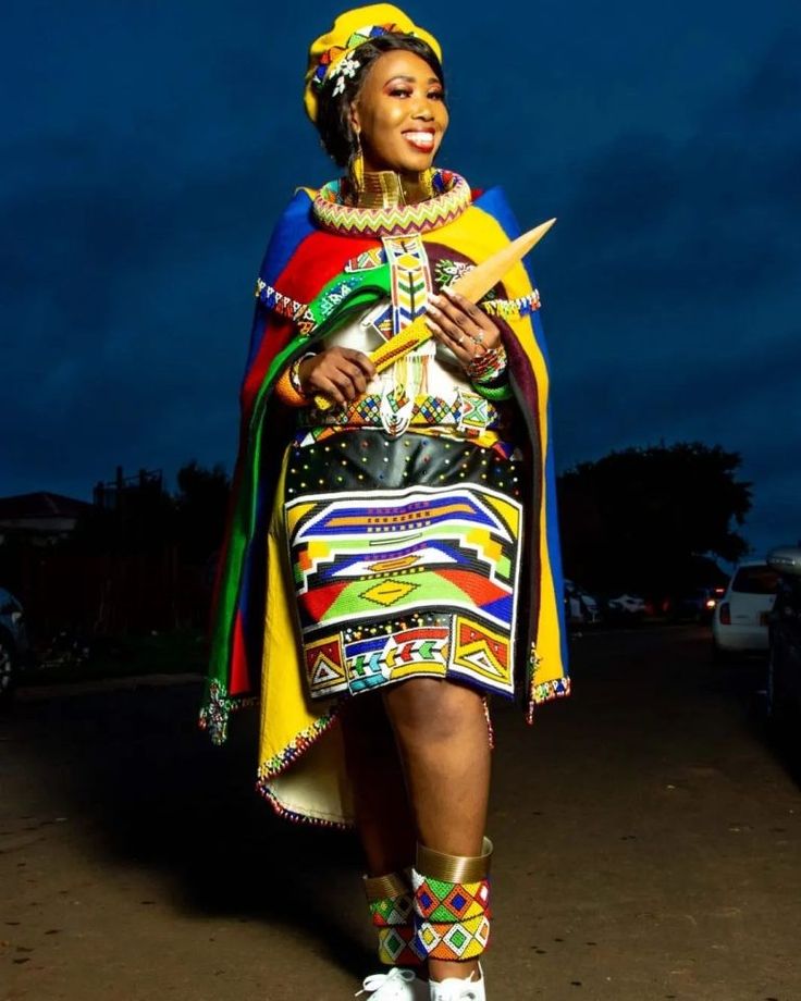 Ndebele Outfits, Ndebele Print Outfits, Ndebele Wedding Dress, Ndebele Attire, Lobola Dresses, Ndebele Traditional Attire, Traditional Attire African, South African Tribes, Traditional Outfit Ideas