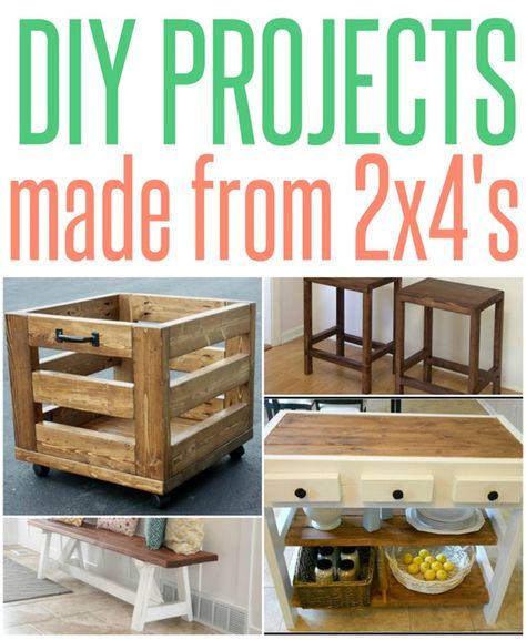 diy projects made from 2x4's