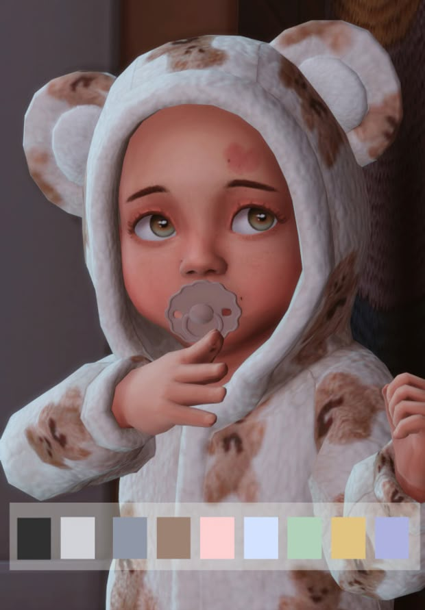 Sims 4 Cc Binkies, Sims Infant, The Sims 4 Kids, Infants Cc, Sims Aesthetic, Infant Cc, Mods Sims 4, Lotes The Sims 4, Sims Baby