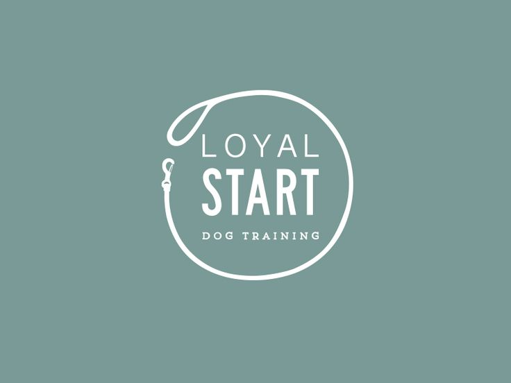 the logo for royal start dog training, which is designed to look like an oval