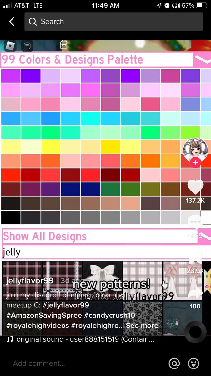 the color scheme is displayed in this screenshote screen shot, and it appears to be different colors