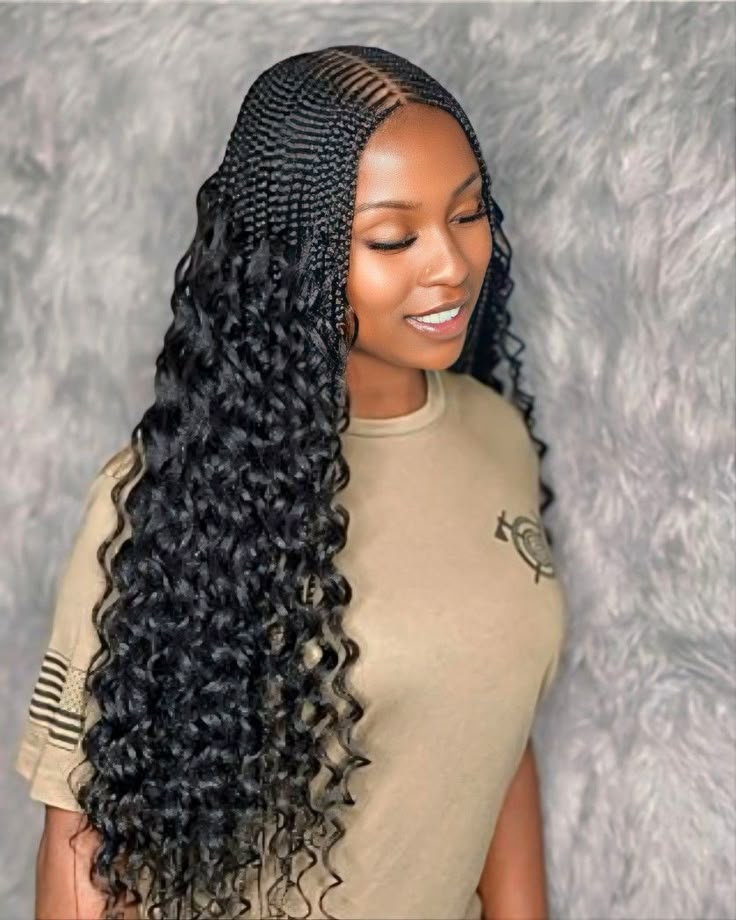 Chuku Hairstyles With Attachments, 2025 Braid Styles, Two Layer Braids, Layer Braids, Hairstyles For Black Women Cornrows, Latest Hair Braids, Black Women Cornrows, Cornrows Natural Hair, Women Cornrows