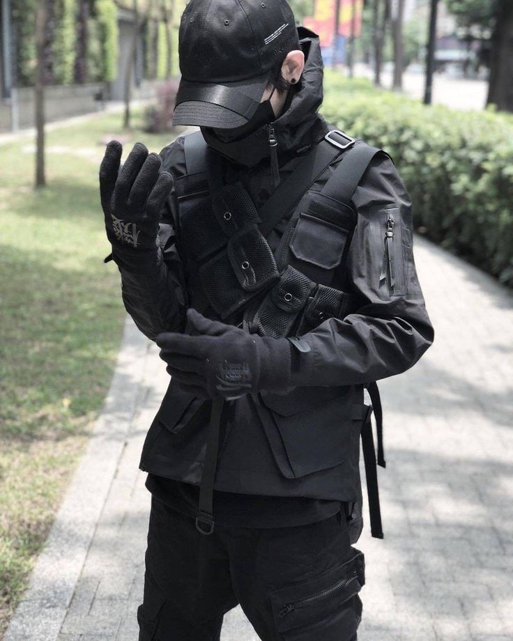 Jacket Cyberpunk, Tactical Style, Tactical Fashion, Cyberpunk Clothing, Techwear Jacket, Tech Wear Fashion, Techwear Outfits, Techwear Fashion, Tactical Wear