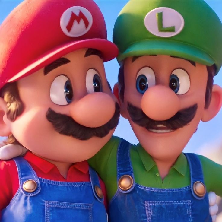 Mario and Luigi in The Super Mario Bros Movie Super Mario Bros Film, The Super Mario Bros Movie, Mario Y Luigi, Mario E Luigi, Super Mario Bros Movie, Mario Fan Art, Brothers Movie, Super Mario And Luigi, Princesa Peach