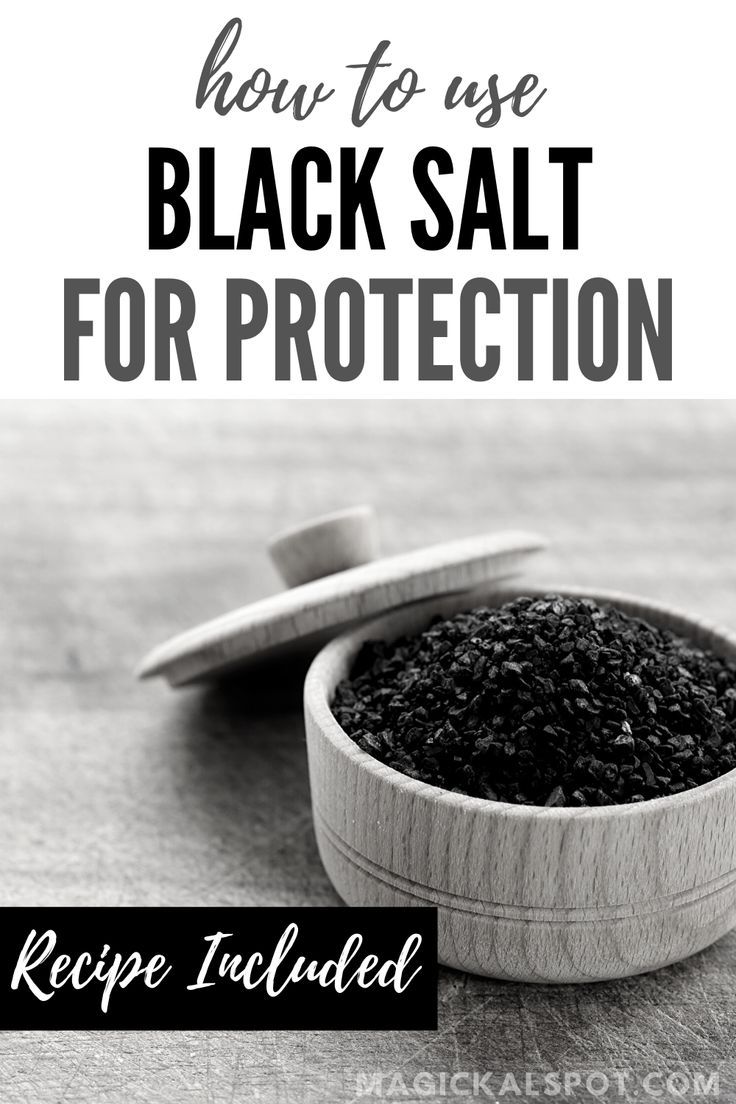 Black Salt Recipe, Salt For Protection, Salt Protection, Cleansing Spells, Smudging Prayer, Protection Magic, Candle Magic Spells, Kitchen Witch Recipes, Magic Things