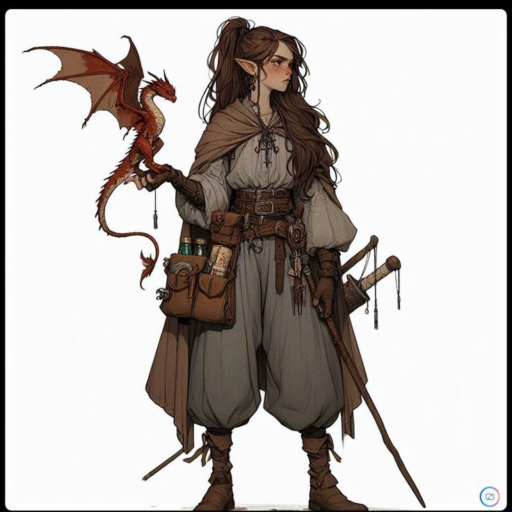 Melora and Llarkh Dnd Ranger Fey Wanderer, Drakewarden Dnd, Drakewarden Ranger Art, Drake Warden Ranger Dnd, Dnd Drakewarden Ranger, Drakewarden Ranger Dnd, Dnd Drakewarden, Tiefling Ranger Female, Fey Wanderer Ranger