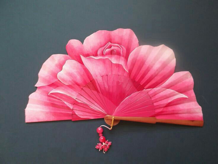 Antique Fans, Vacation Wardrobe, Hand Held Fan, Chatelaine, Time Machine, Wardrobe Ideas, To The Future, The Present, Pink Flower