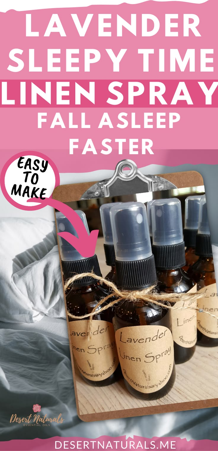 Pillow Spray Recipe, Homemade Pillow Spray, Diy Bed Spray, How To Make Pillow Spray, Sheet Spray Essential Oils, Essential Oil Diy Gifts, What To Make With Essential Oils, Doterra Gift Ideas, Diy Bed Spray Essential Oils