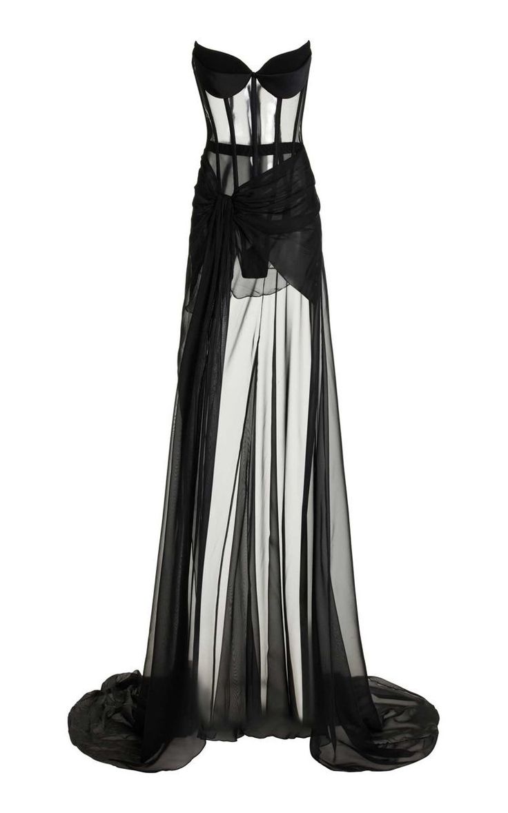 Corset Gown, Sheer Corset, Dr Wardrobe, Dope Fashion, Gala Dresses, Tokio Hotel, Winx Club, Stage Outfits, Fame Dr