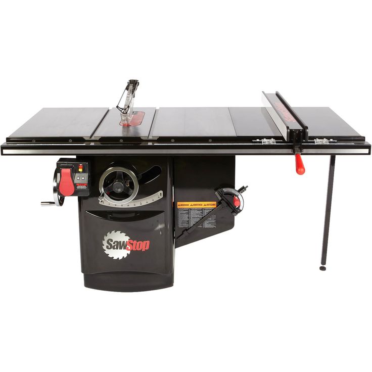 a table sawing machine with tools attached to it