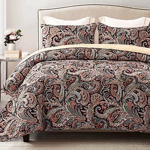 King Size Quilt Sets, King Size Comforter Sets, Paisley Quilt, King Size Comforters, Boho Quilt, Coverlet Bedding, King Size Quilt, Soft Comforter, Queen Comforter Sets