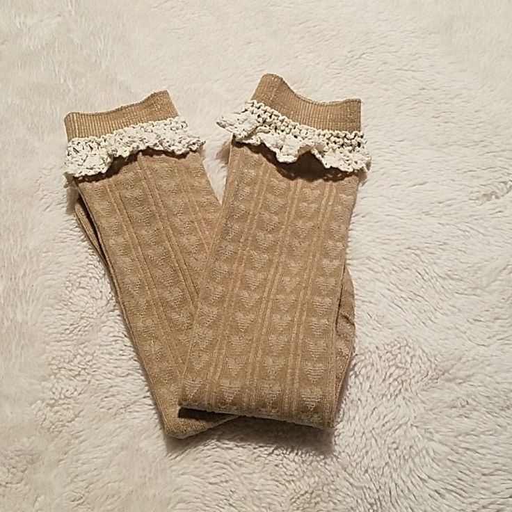 Adorable Tan And Cream Rustic Style Chic Lace Boot Socks. Lacy Details For Above Your Boots For A Fun Feminine Look. Fits Women's Size 6-11. Packaging Removed But Never Worn. Socks For Boots, Lacy Socks, Sunflower Fashion, Lace Boot Socks, Dark Mori, Fashion Board, Boot Socks, Walker Boots, Feminine Look