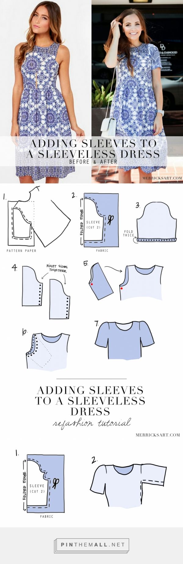 the pattern for this dress is very easy to sew