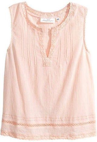 Soft Classic, Clothing Details, Loose Fitting Tops, Powder Pink, Cotton Top, Nice Tops, Cotton Tops, Fashion Company, Tank Top Fashion