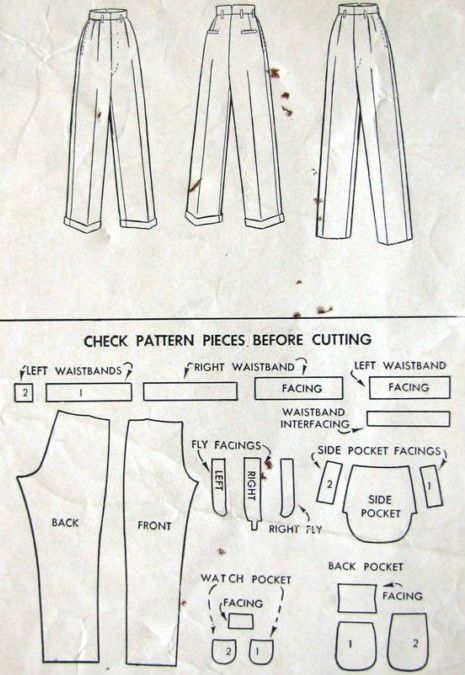 the pattern is shown with instructions for how to sew