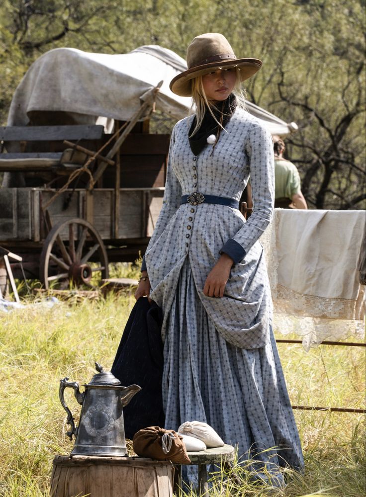 Elsa Dutton, Wild West Outfits, Wild West Costumes, Isabel May, 1880s Fashion, 1800s Fashion, Western Outfits Women, Western Aesthetic, Cowboy Outfits