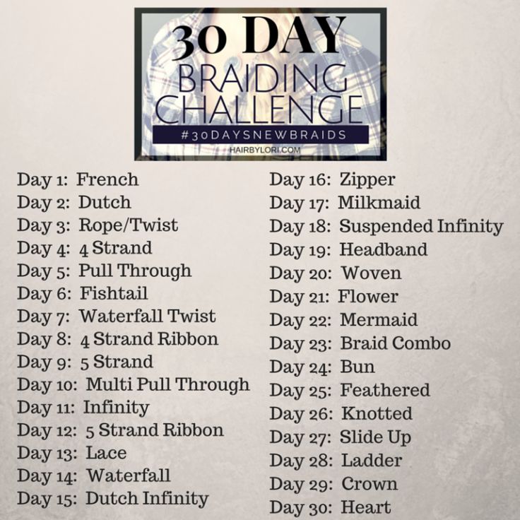 Bridal Marketing, Instagram Photo Challenge, Hairstyle Challenge, Mermaid Fairytale, Waterfall Twist, Challenge List, New Braids, Half Braided Hairstyles, Challenge 30 Days